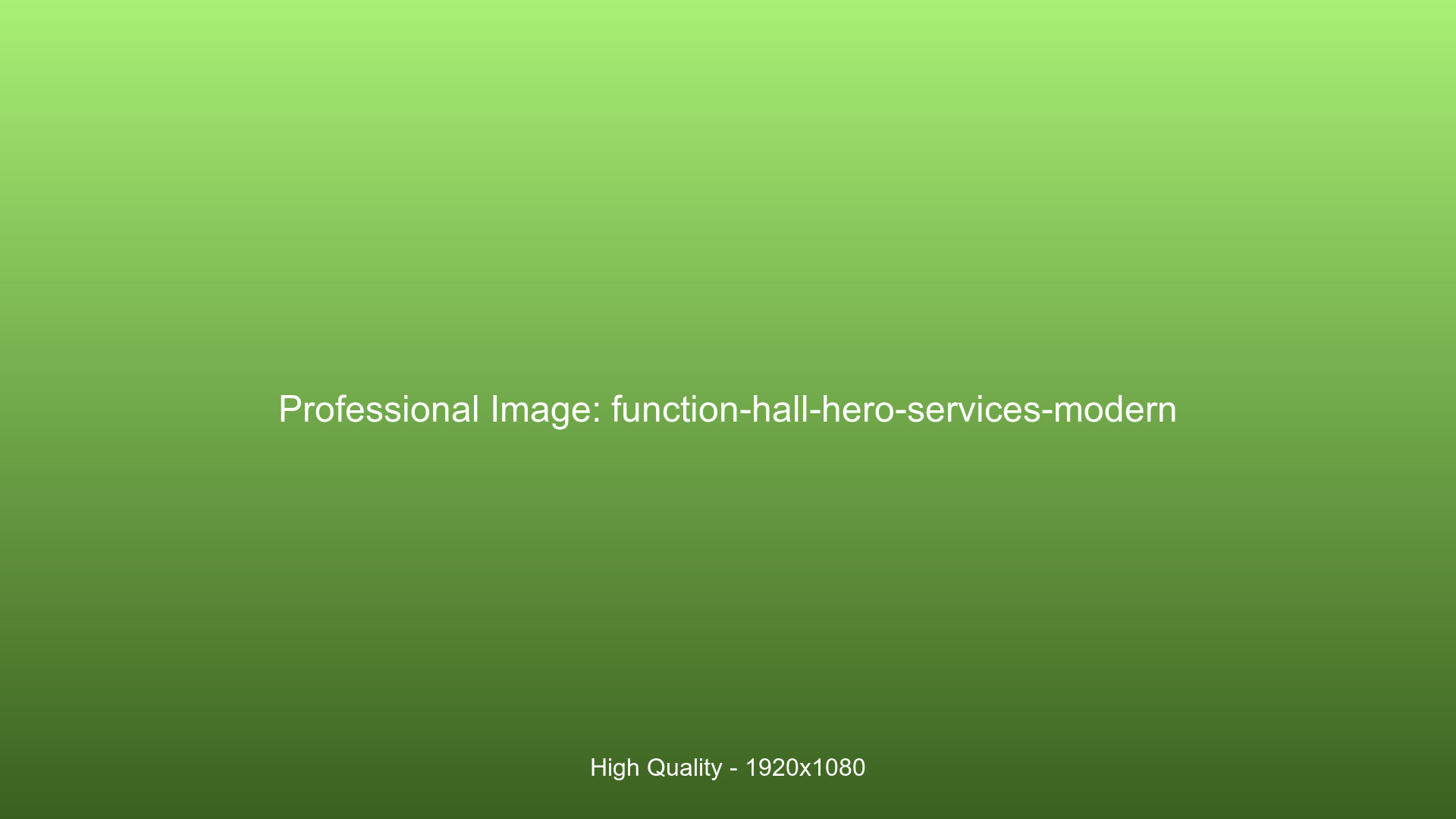 Modern function hall setup for business events and gatherings